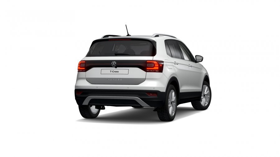 Volkswagen T-Cross, T-Cross Style 1,0 TSI 81 kW 6G, barva bílá