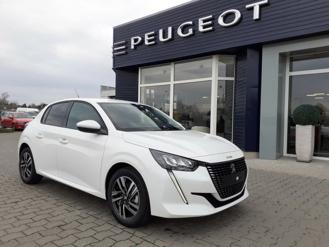 Peugeot 208, Allure 1,2 100k, barva bílá