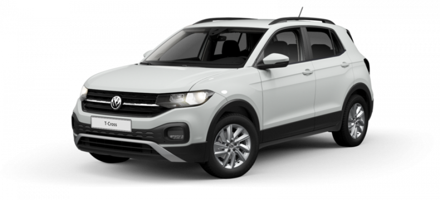 Volkswagen T-Cross, Life 1.0 TSI 70 kW 5G, barva bílá