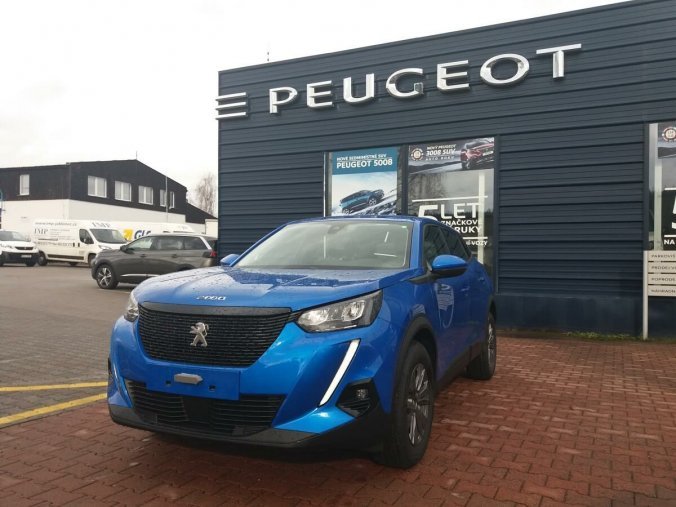 Peugeot 2008, ACTIVE PACK 1.2 PureTech 130k, barva modrá