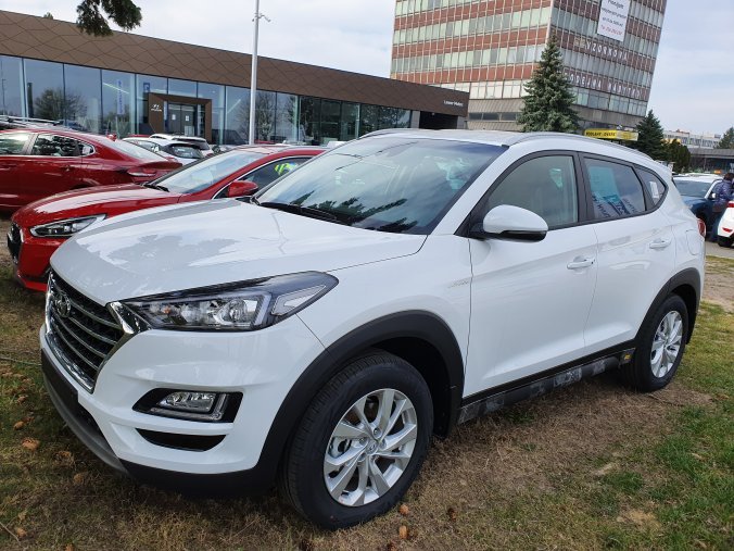 Hyundai Tucson, 1,6 T-GDi 130 kW (95 NAT) 6 st. man, barva bílá