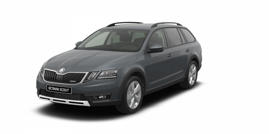 Škoda Octavia, 2,0 TDI 135 kW 7-stup. automat. 4x4, barva šedá