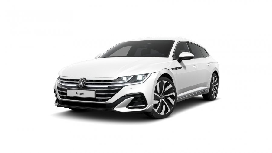 Volkswagen Arteon Shooting Brake, Arteon SB R-Line 2,0 TDI 7DSG 4MOT, barva bílá