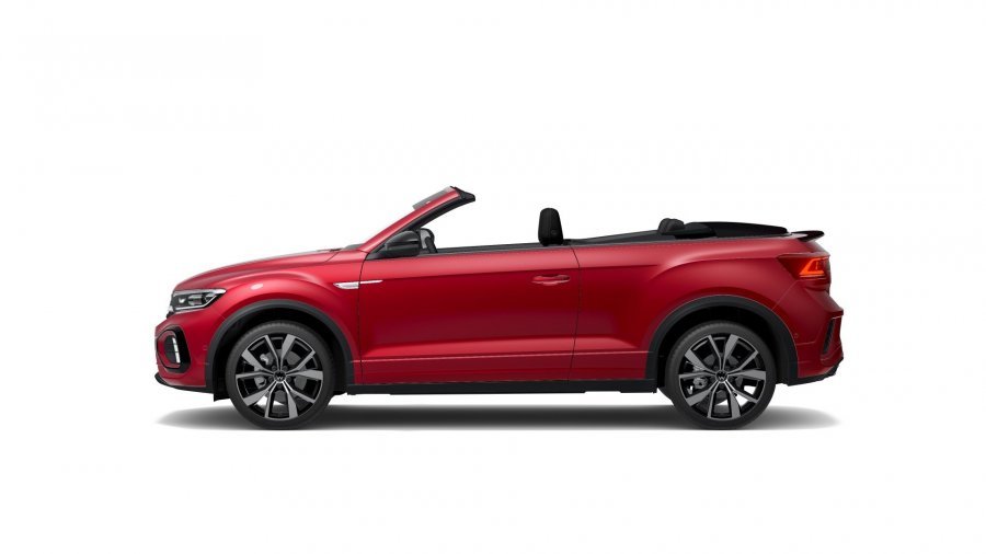 Volkswagen T-Roc, T-Roc Cabriolet R-Line 1,5TSI 110kW 7DSG, barva červená