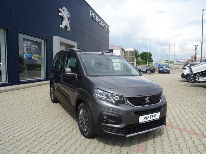 Peugeot Rifter, ALLURE 1.5 BlueHDi 130k MAN6, barva šedá