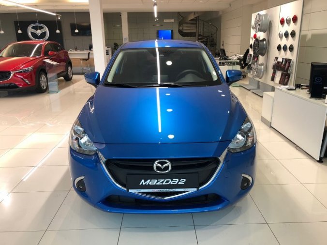 Mazda 2, 1.5 G90K, barva modrá