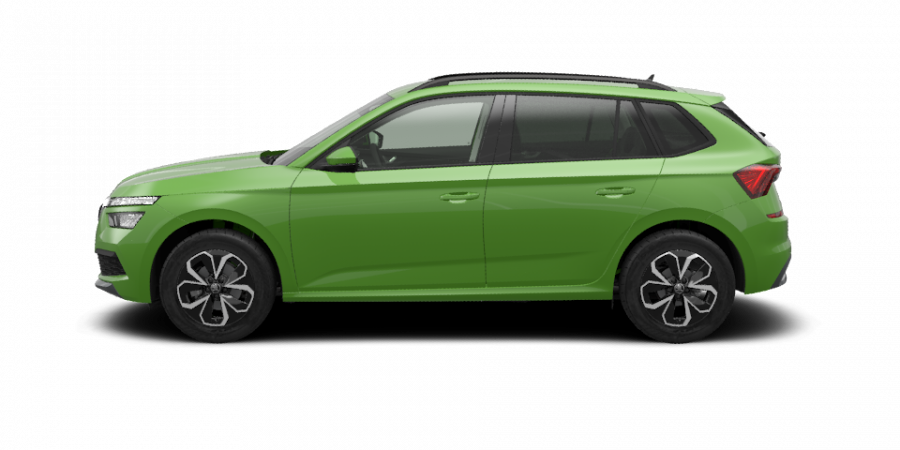 Škoda Kamiq, 1,0 TSI 85 kW 6-stup. mech., barva zelená