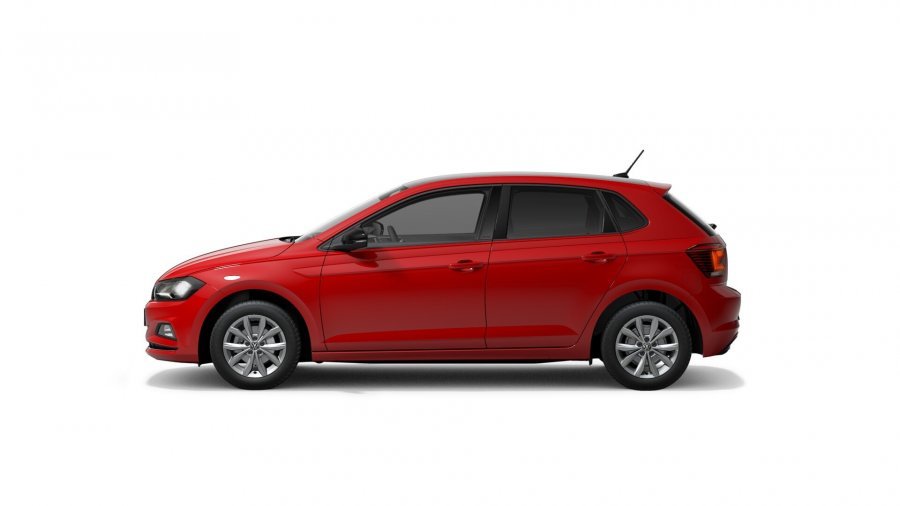 Volkswagen Polo, Polo Highline 1,0 TSI 7DSG, barva červená