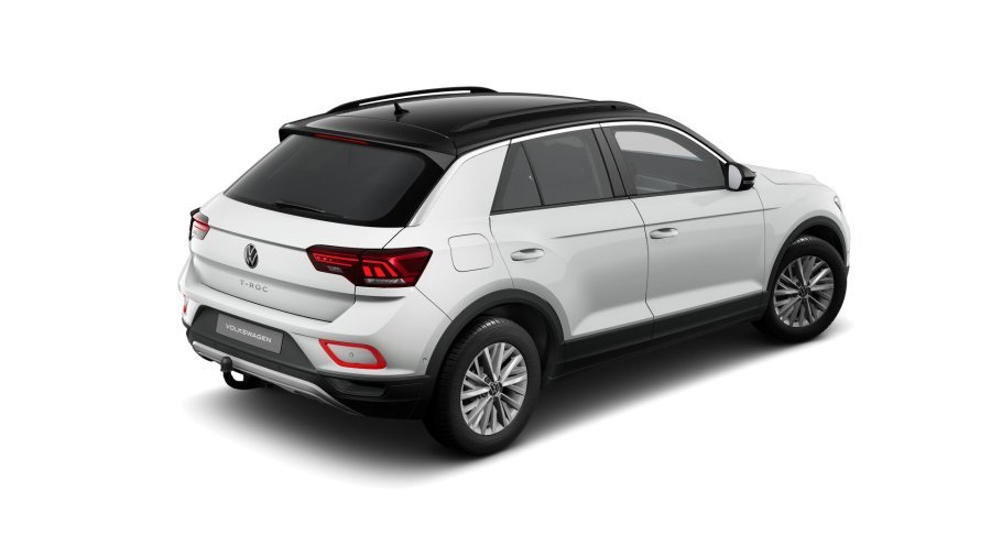 Volkswagen T-Roc, T-Roc Life 1,5 TSI 110 kW 6G, barva bílá