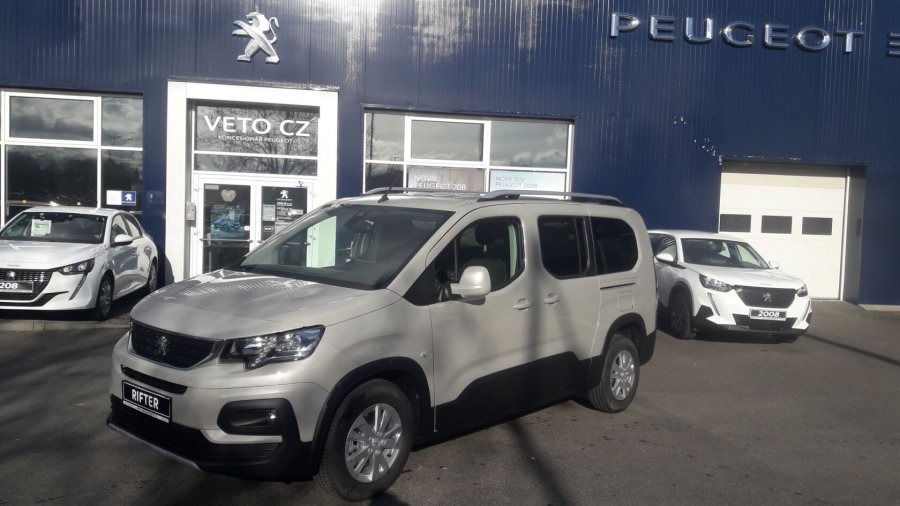 Peugeot Rifter, LONG 7 míst ALLURE PACK 1.5 BHDi 130k MAN6, barva béžová