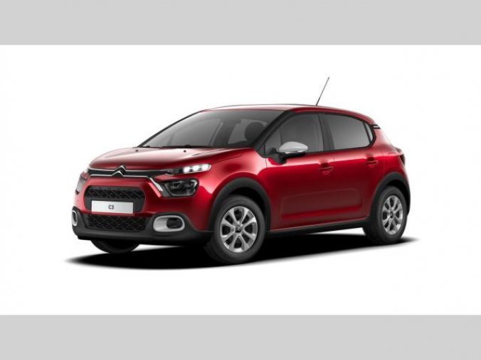 Citroën C3, YOU! 1,2PT 83, barva červená