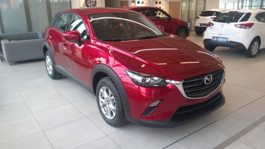 Mazda CX-3, 2,0 121k, barva červená