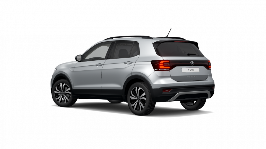 Volkswagen T-Cross, T-Cross Life 1,0 TSI 70 kW 5G, barva stříbrná