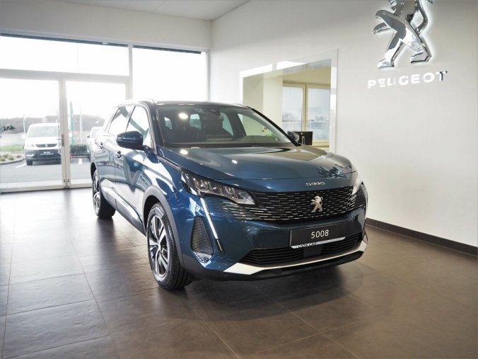 Peugeot 5008, ALLURE 1.2 130k MAN6, barva modrá