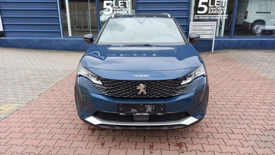 Peugeot 5008, Peugeot 5008 Allure Pack BlueHdi 130k EAT8, barva modrá