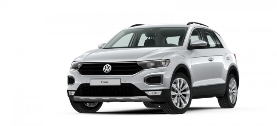 Volkswagen T-Roc, Design 1,5 TSI EVO ACT OPF 6G, barva bílá