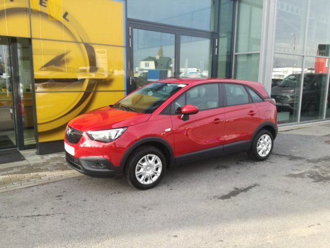 Opel Crossland X, Smile 1.2Turbo 81kW/110k AT6, barva červená