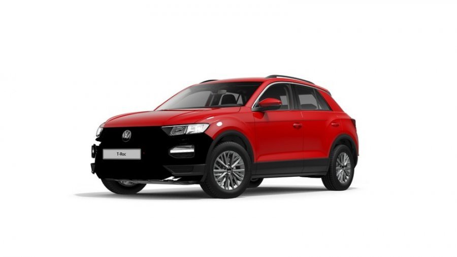 Volkswagen T-Roc, 1,0 TSI 6G, barva červená