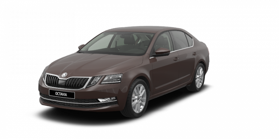 Škoda Octavia, 1,5 TSI 110 kW 6-stup. mech., barva hnědá