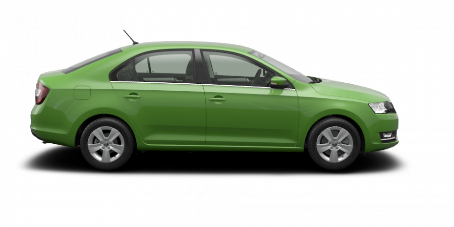 Škoda Rapid, 1,0 TSI 81 kW 6-stup. mech., barva zelená