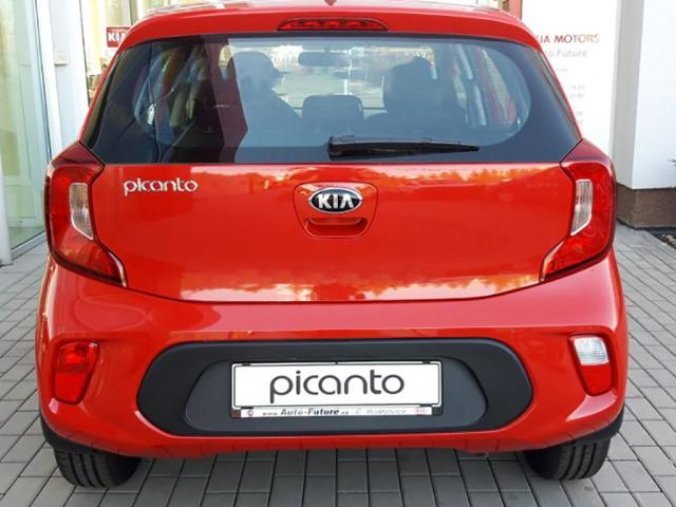 Kia Picanto, 1,0 CVVT COMFORT, barva červená