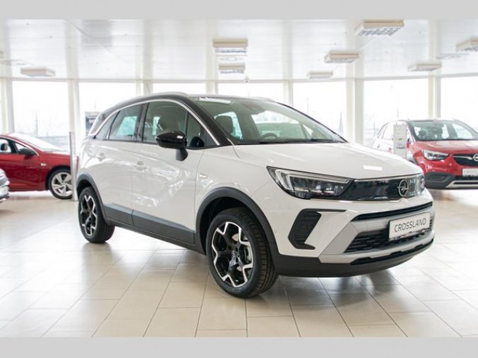 Opel Crossland X, Elegance 1.2 96kW/130k AT6, barva bílá