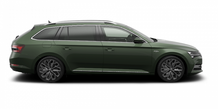 Škoda Superb, 2,0 TDI 147 kW 7-stup. automat. 4x4, barva zelená