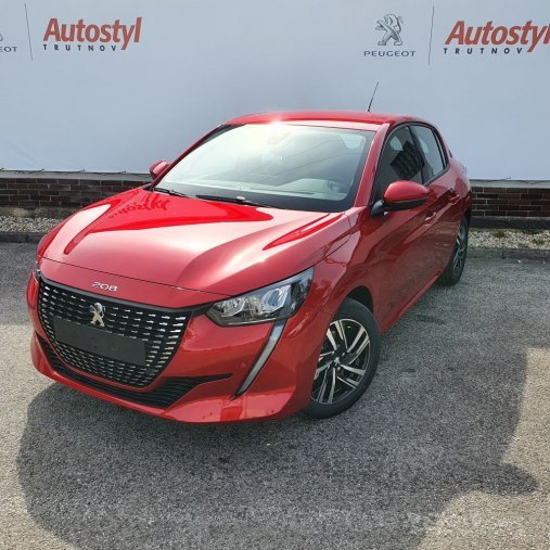 Peugeot 208, ALLURE 1.2 PureTech 100 EAT8, barva červená