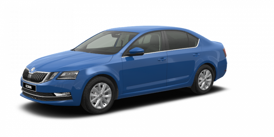 Škoda Octavia, 1,5 TSI 110 kW 6-stup. mech., barva modrá