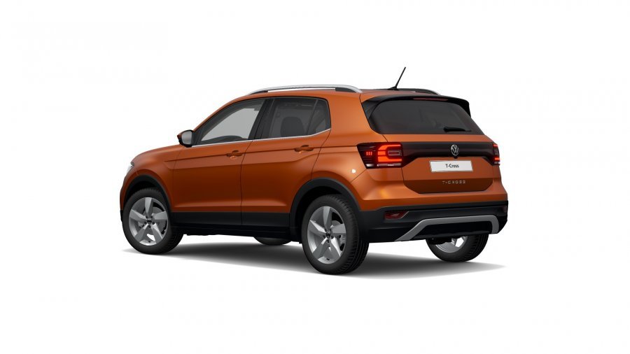 Volkswagen T-Cross, T-Cross Style 1,0 TSI 81 kW 7DSG, barva oranžová