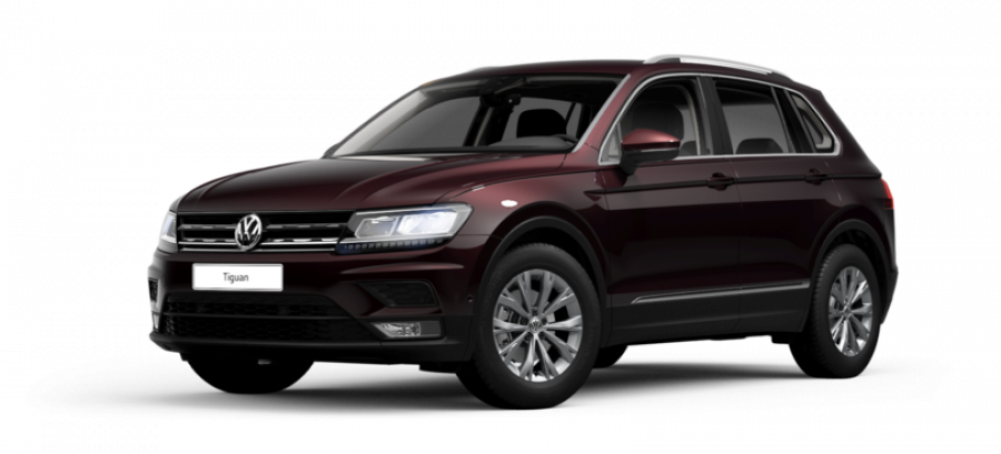 Volkswagen Tiguan, Maraton Edition 1,5 TSI ACT 7DSG, barva červená