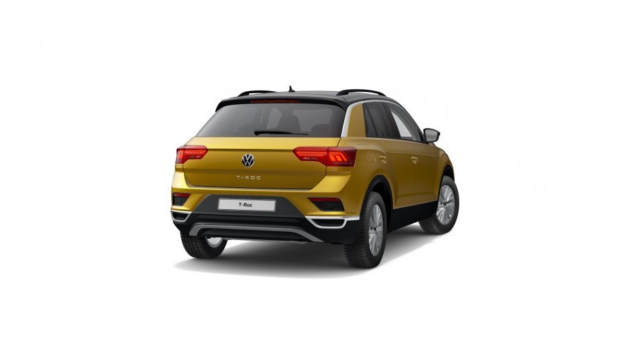 Volkswagen T-Roc, T-Roc Design 1,5 TSI ACT 6G, barva žlutá