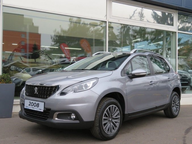 Peugeot 2008, ACTIVE 1.2 PureTech 110k EAT6, barva šedá