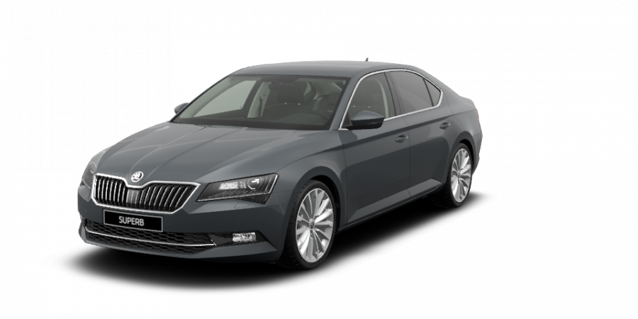 Škoda Superb, 2,0 TDI 110 kW 7-stup. automat., barva šedá