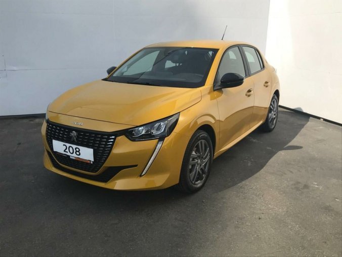 Peugeot 208, ACTIVE PACK S&S MAN5 1,2 PureT, barva žlutá