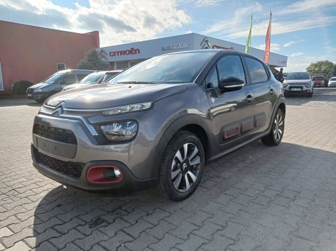 Citroën C3, Citroën C3 C-Series 1.2 Pure Tech 83k, barva šedá