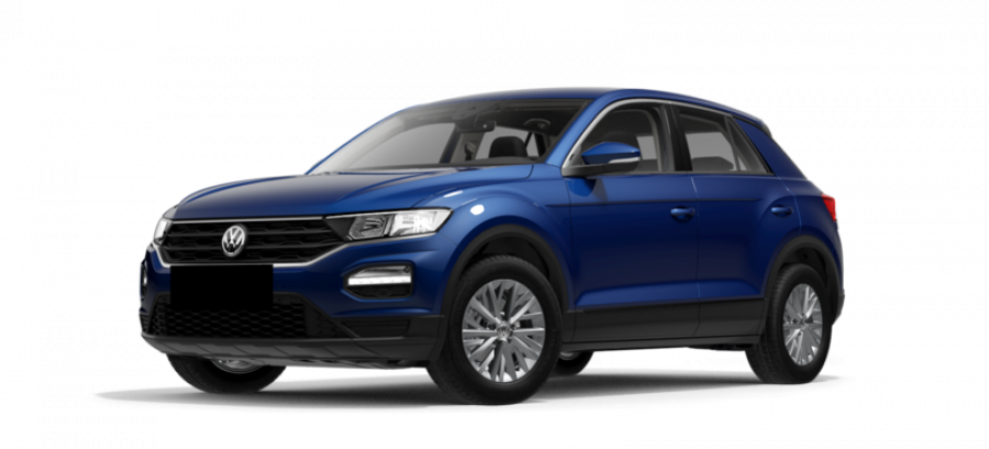 Volkswagen T-Roc, 1,0 TSI 6G, barva modrá