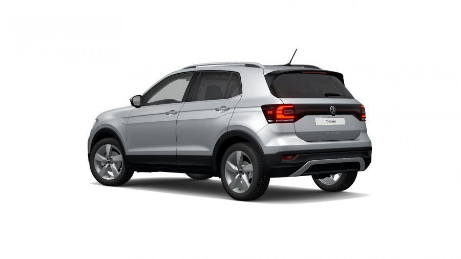 Volkswagen T-Cross, T-Cross Style 1,0 TSI 81 kW 7DSG, barva stříbrná