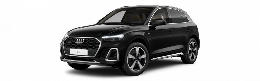 Audi Q5, Q5 S line 40 TDI 150kW quattro, barva černá