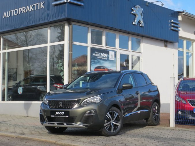 Peugeot 3008, ALLURE 1.2 PureTech 130 EAT8, barva šedá