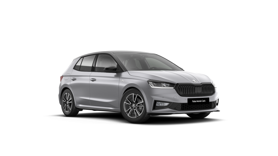 Škoda Fabia, 1,0 TSI 85 kW 6-stup. mech., barva stříbrná