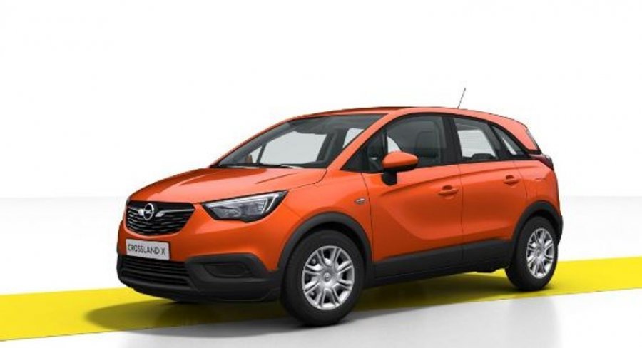 Opel Crossland X, SMILE, barva oranžová