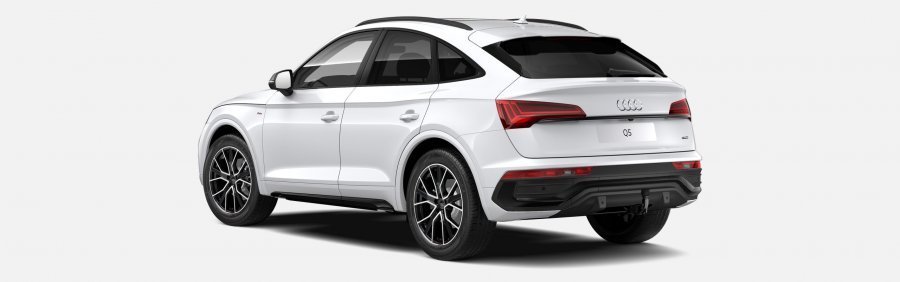 Audi Q5 Sportsback, Q5 SB S line 40 TDI 150kW quattro, barva bílá