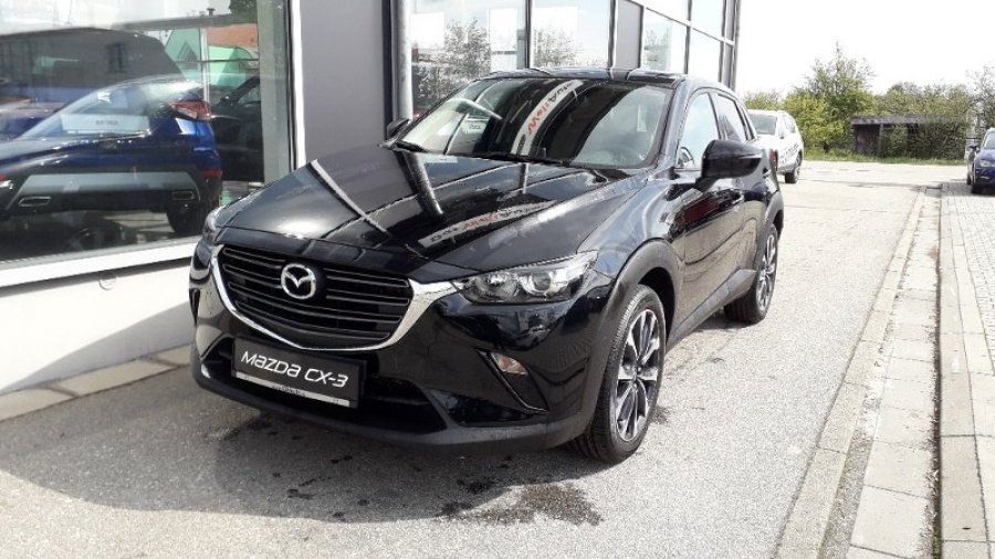 Mazda CX-3, 2,0 Skyactiv-G121, barva černá