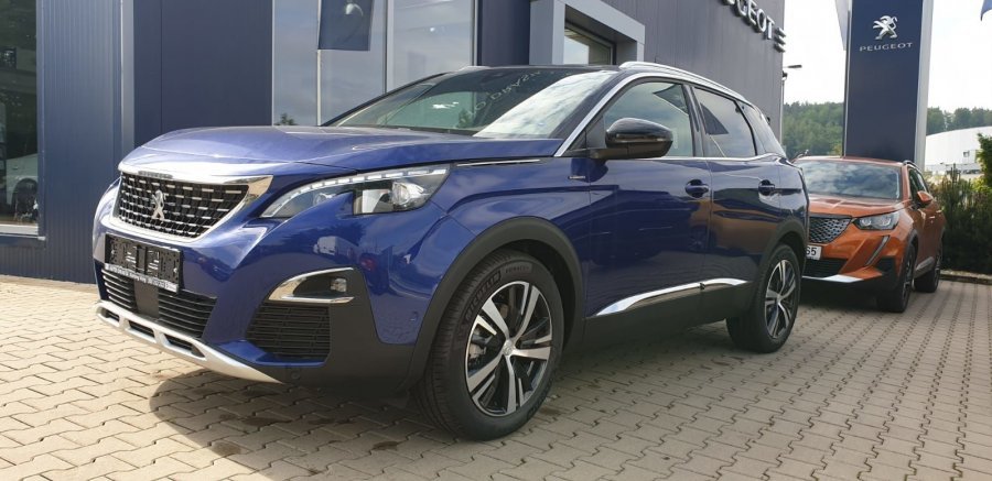 Peugeot 3008, GT LINE 2.0 BlueHDi 180 S&S EAT8, barva modrá