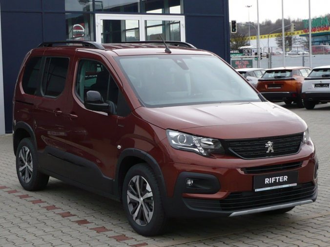 Peugeot Rifter, L1 GTLINE 1,5BlueHDi 130k MAN6 + NAVIGACE, barva oranžová