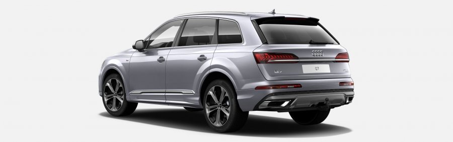 Audi Q7, Q7 S line 50 TDI quattro, barva stříbrná