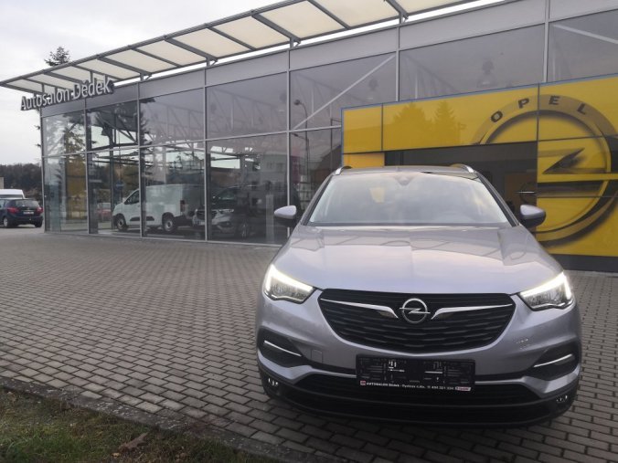 Opel Grandland X, SMILE 1,2 96kW MT6, barva šedá