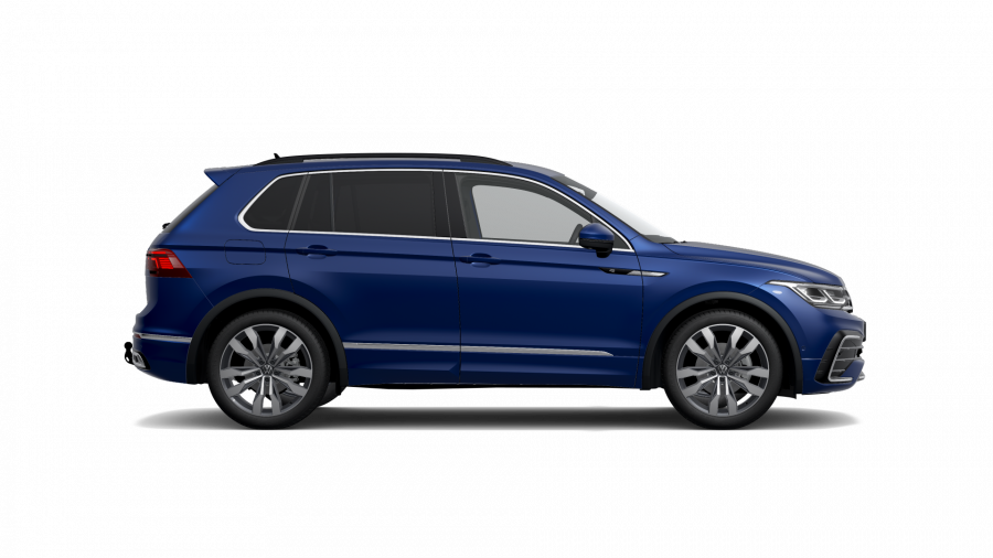 Volkswagen Tiguan, Tiguan R-Line 1,5 TSI 110 kW EVO 7DSG, barva modrá