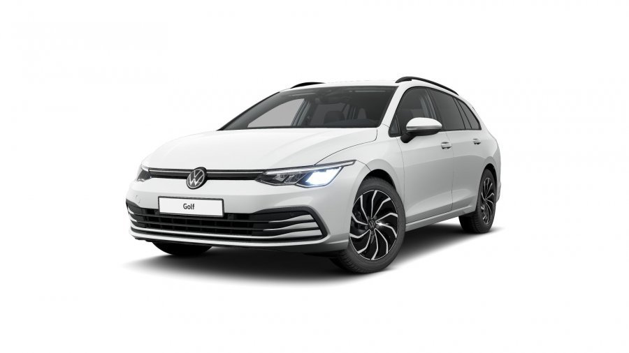 Volkswagen Golf Variant, Golf Variant Life 1,0 TSI 6G, barva bílá